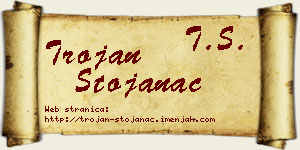 Trojan Stojanac vizit kartica